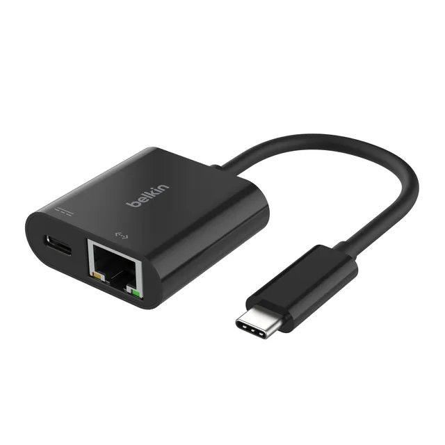 belkin-connect-adattatore-usb-c-a-ethernet-gigabit-ricarica-100-w-pd-10-100-1000 image 1