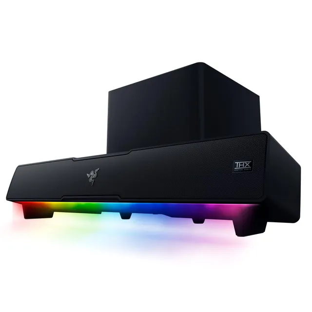razer-leviathan-v2-soundbar-per-pc-gaming-con-subwoofer-dolby-5-1-e-thx-spatial- image 1