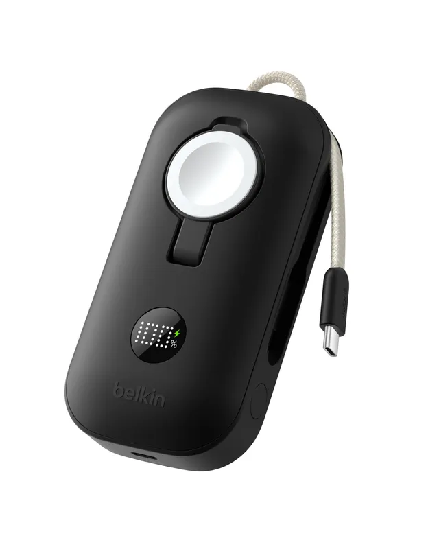 belkin-boostcharge-pro-power-bank-10-000-mah-45w-con-caricatore-apple-watch-inte image 1