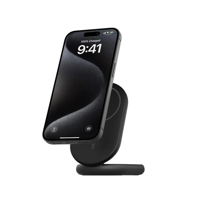 belkin-boostcharge-caricabatterie-wireless-magnetico-pieghevole-qi2-da-15-w-comp image 1
