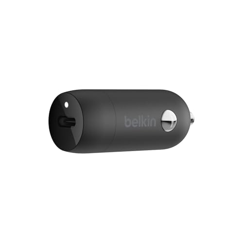 belkin-boostcharge-caricabatteria-da-auto-rapido-usb-c-20-w-con-cavo-usb-c-a-lig image 6