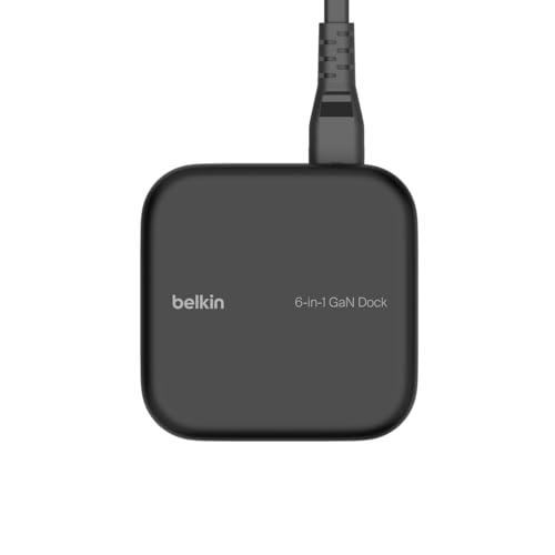 belkin-connect-core-dock-6-in-1-gan-usb-c-130w-96w-pd-hdmi-4k-60hz-usb-a-gigabit image 2