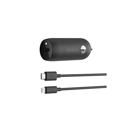 belkin-boostcharge-caricabatteria-da-auto-rapido-usb-c-20-w-con-cavo-usb-c-a-lig image 5