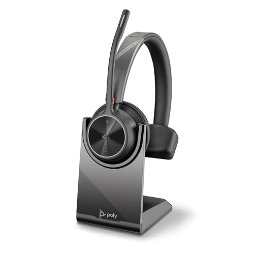 poly-voyager-4310-uc-cuffia-monoaurale-wireless-bluetooth-con-dongle-usb-c-bt700 image 8