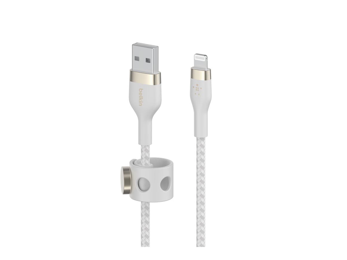 belkin-boostcharge-pro-flex-cavo-intrecciato-usb-a-a-lightning-3-m-certificato-m image 3