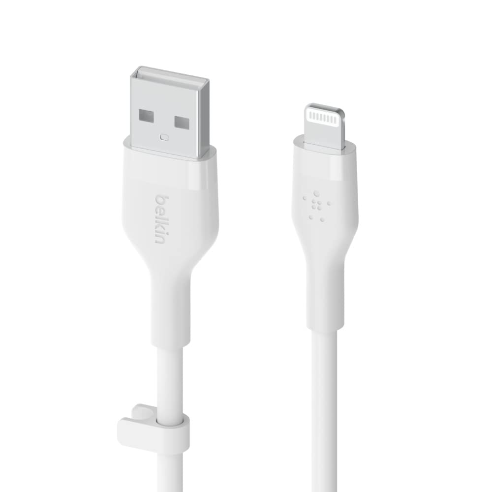 belkin-boostcharge-flex-cavo-usb-a-a-lightning-in-silicone-3-m-ricarica-certific image 2
