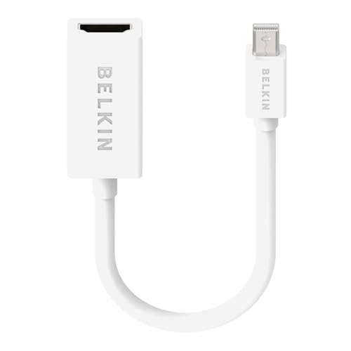 belkin-mini-displayport-hdmi-adattatore-video-bianco-per-conversione-audio-video image 8