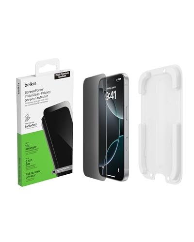 belkin-screenforce-invisiglass-privacy-pellicola-iphone-17-pro-vetro-antimicrobi image 8