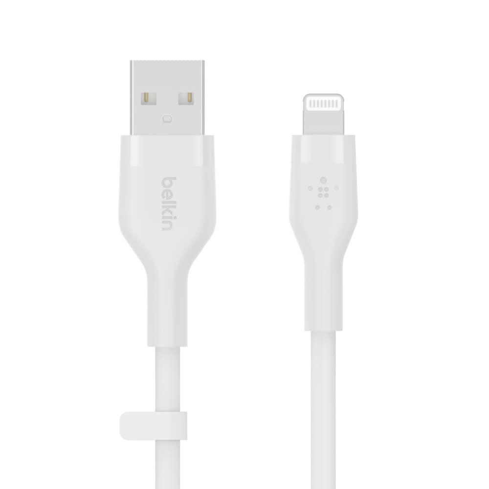 belkin-boostcharge-flex-cavo-usb-a-a-lightning-in-silicone-3-m-ricarica-certific image 1