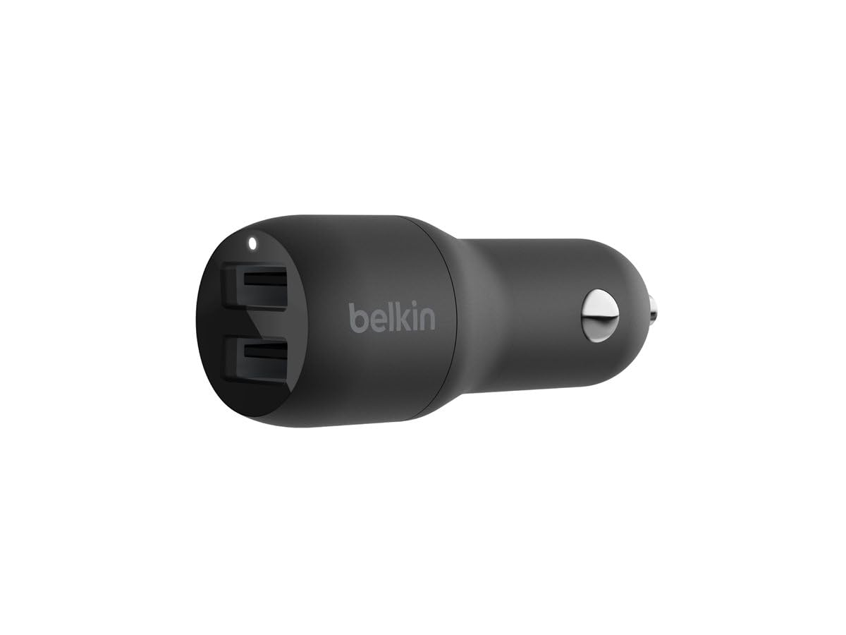 belkin-boost-charge-caricabatteria-da-auto-usb-doppio-24w-con-2-porte-usb-a-led- image 1