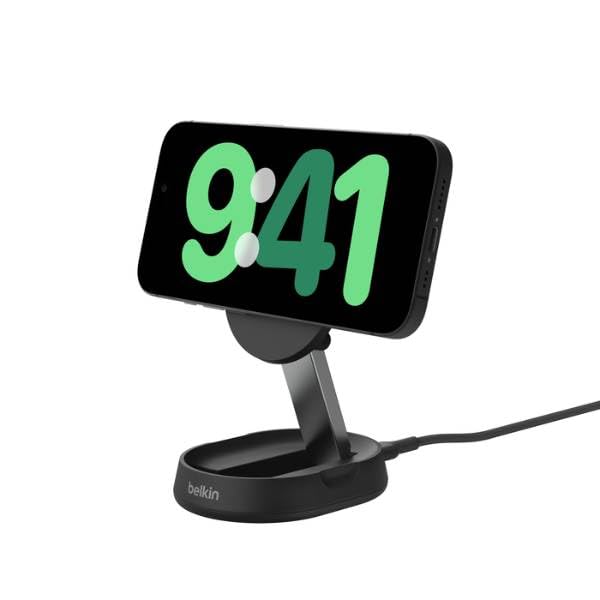 belkin-boostcharge-pro-15w-caricatore-wireless-magnetico-qi2-convertibile-compat image 2