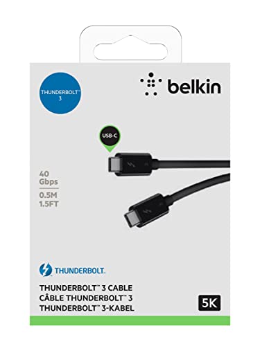 belkin-f2cd084bt0-5mbk-cavo-thunderbolt-3-usb-c-a-usb-c-da-100-w-40-gbps-0-5-met image 8
