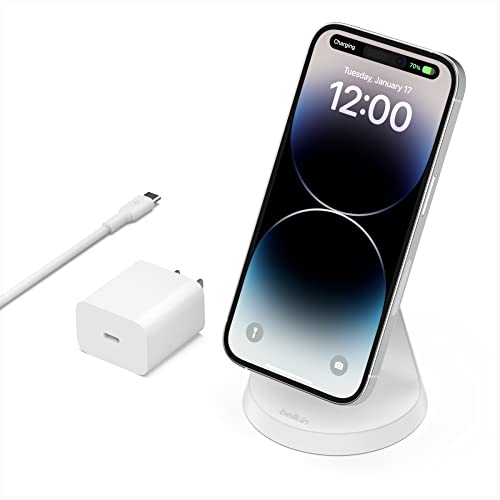 belkin-supporto-di-ricarica-wireless-magnetico-magsafe-7-5w-con-alimentatore-usb image 8