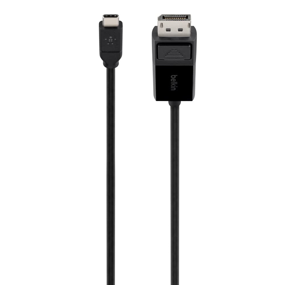 belkin-cavo-usb-c-a-displayport-1-8-m-4k-3840x2160-a-60-hz-nero image 2
