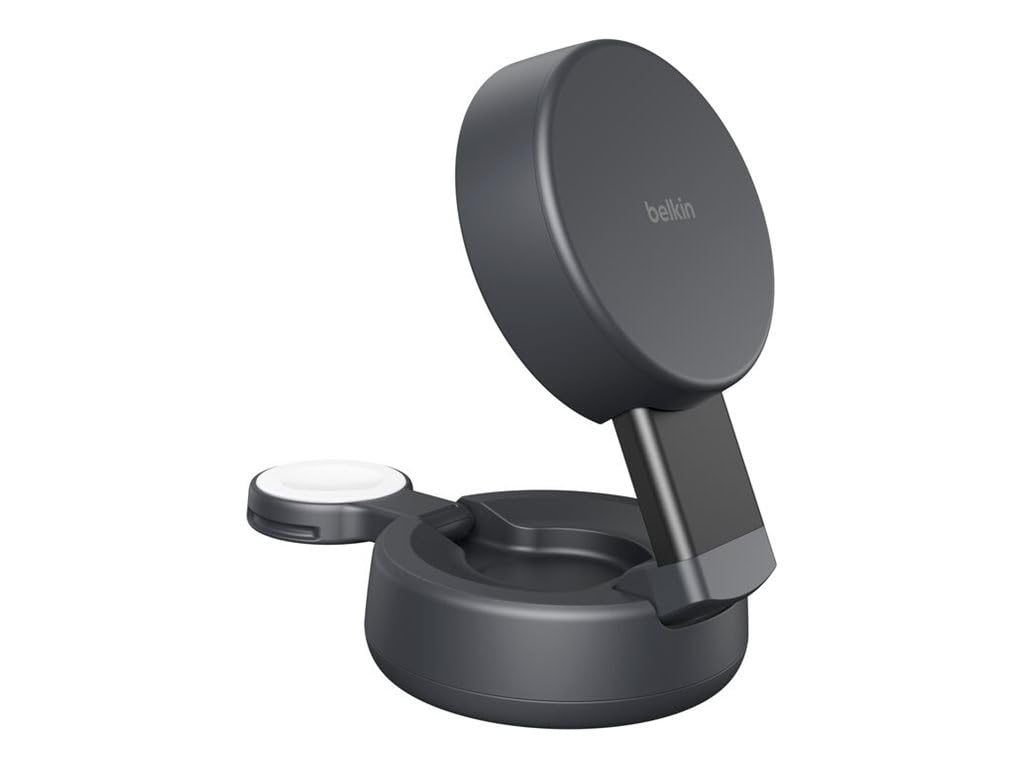 belkin-ultracharge-pro-caricatore-wireless-magnetico-2-in-1-qi2-25w-magsafe-per- image 4
