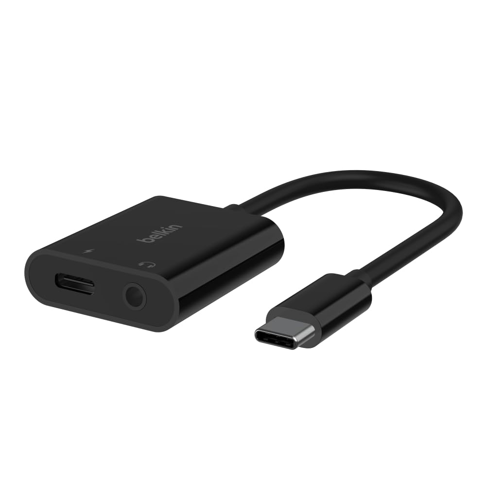 belkin-rockstar-adattatore-audio-usb-c-con-aux-3-5-mm-e-ricarica-simultanea-comp image 1