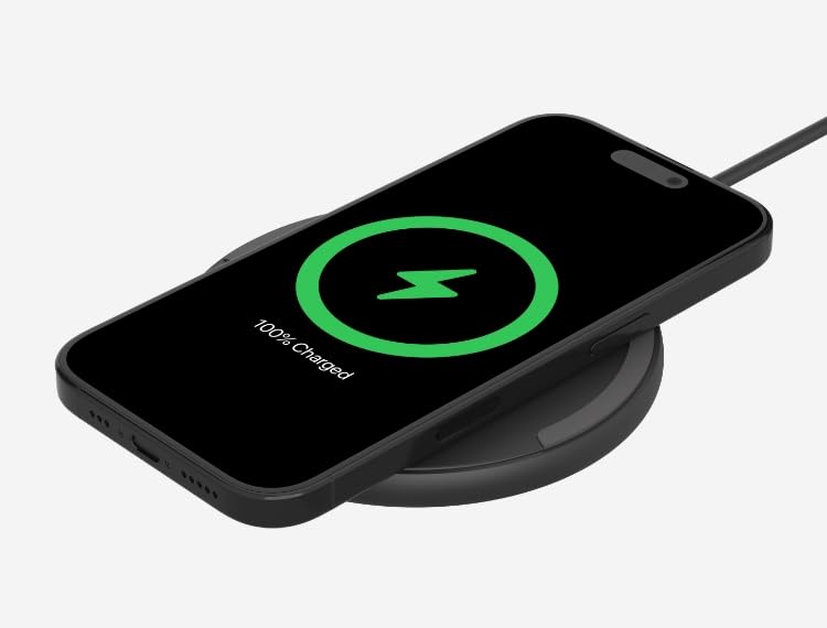 belkin-boostcharge-pad-di-ricarica-wireless-qi-15w-con-alimentatore-e-cavo-usb-c image 6