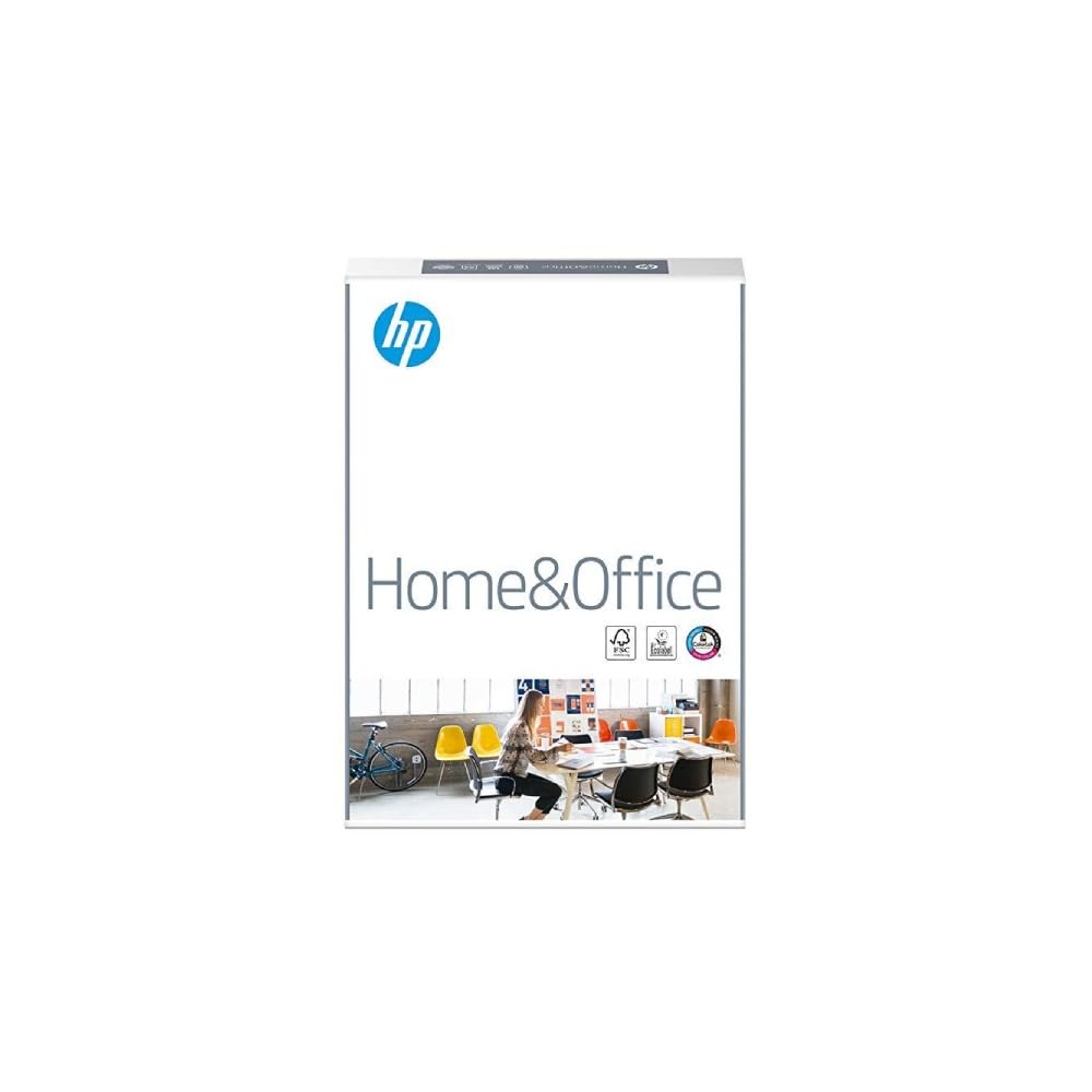 hp-carta-inchiostro-a4-chp370-bianca-5-risme-da-500-fogli-80-g-m-2500-fogli-tota image 1