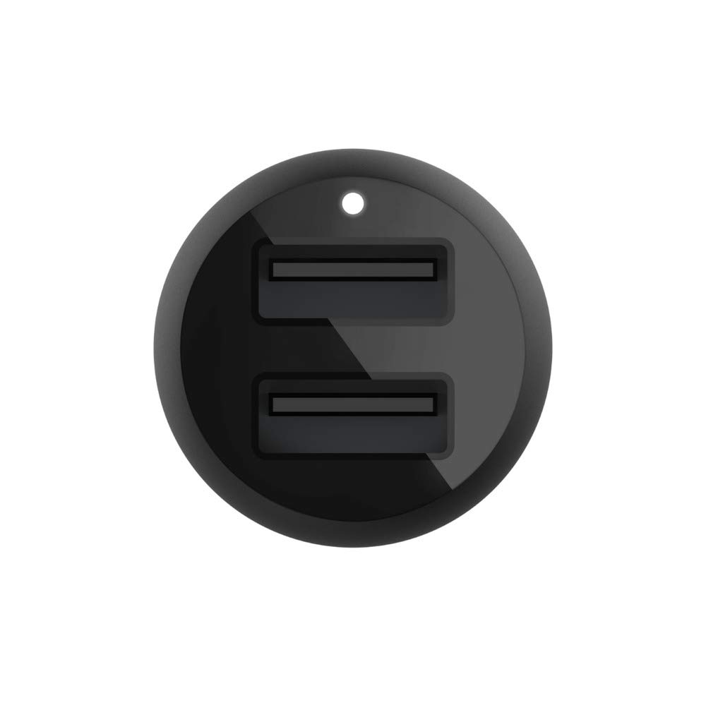 belkin-boostcharge-caricabatterie-da-auto-usb-a-duplo-24w-2-porte-con-cavo-micro image 4