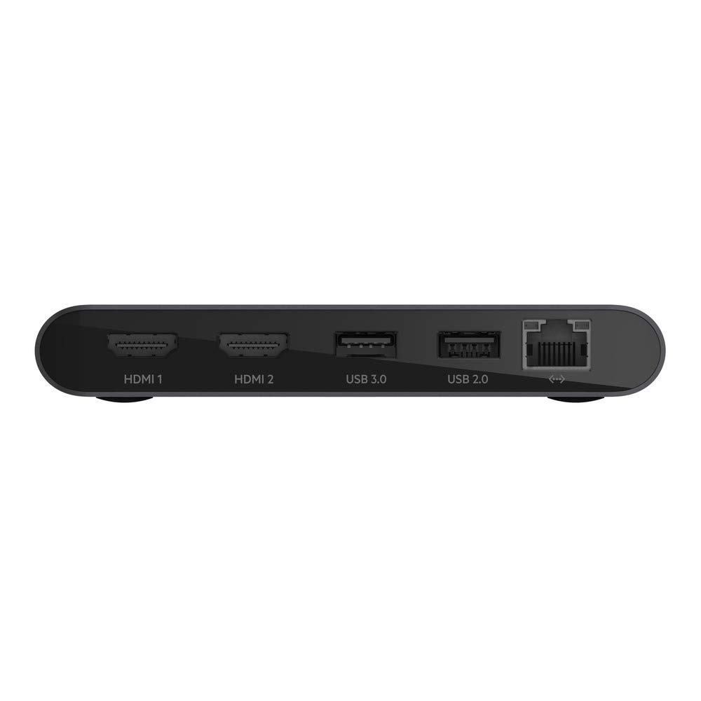 belkin-thunderbolt-3-mini-dock-con-cavo-integrato-hub-2x-hdmi-4k-60hz-usb-a-giga image 2