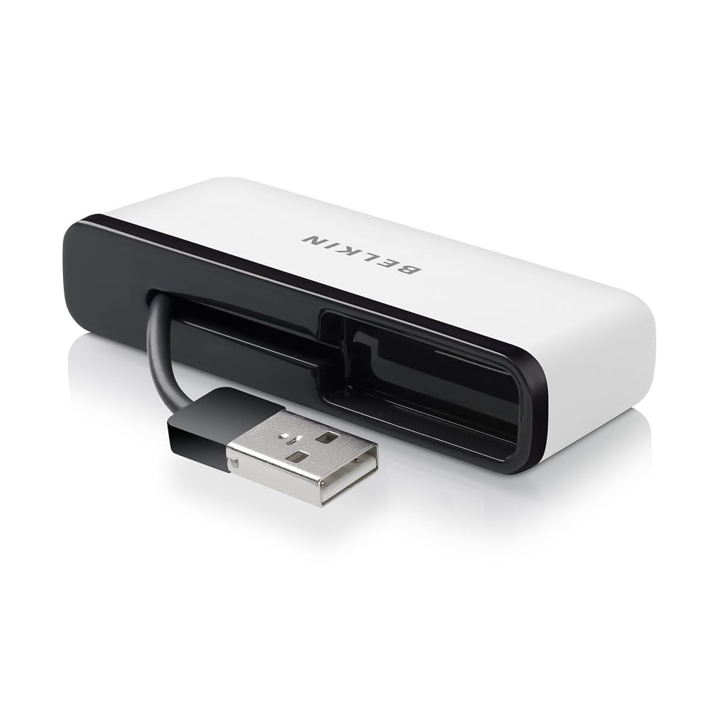 belkin-f4u021bt-hub-usb-da-viaggio-a-4-porte-usb-a-autoalimentato image 2