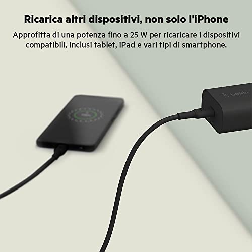 belkin-boostcharge-caricabatteria-da-parete-25-w-usb-c-pd-con-pps-ricarica-rapid image 8