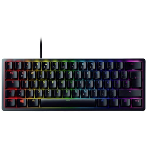 razer-huntsman-mini-tastiera-gaming-meccanica-ottica-60-con-switch-viola-lineari image 3