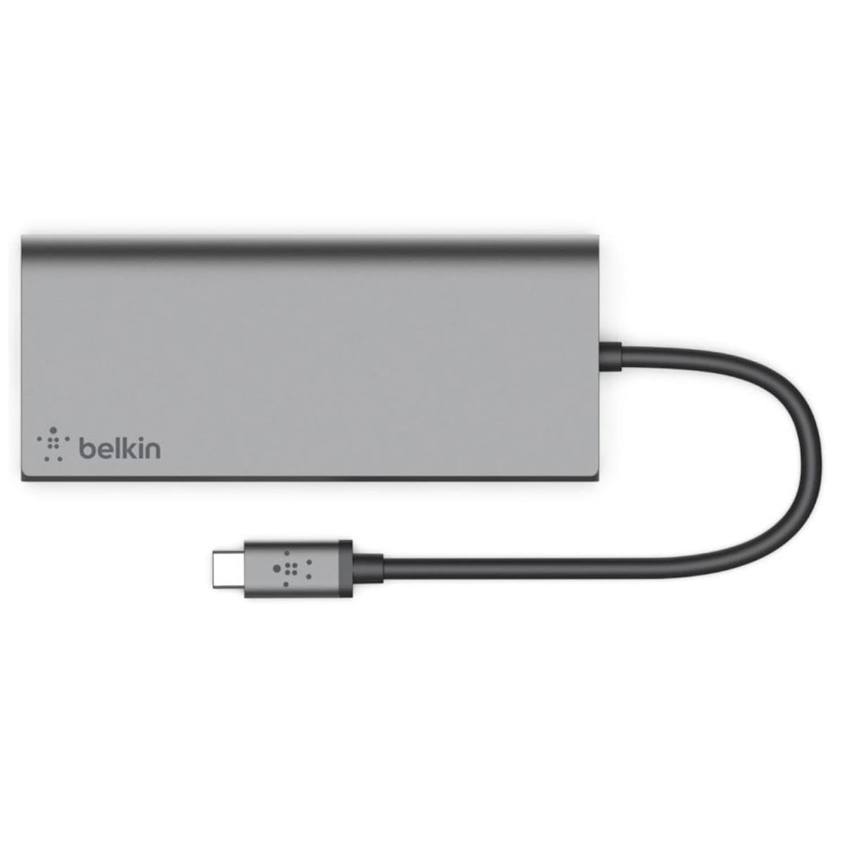 belkin-hub-multimediale-usb-c-con-cavo-integrato-hdmi-4k-gigabit-ethernet-2-usb- image 2