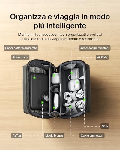 belkin-borsa-organizer-da-viaggio-per-accessori-tech-custodia-per-iphone-power-b image 8