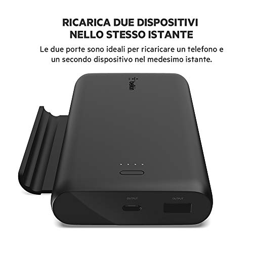 belkin-boost-charge-power-bank-gaming-10-000-mah-con-supporto-retrattile-porte-u image 8