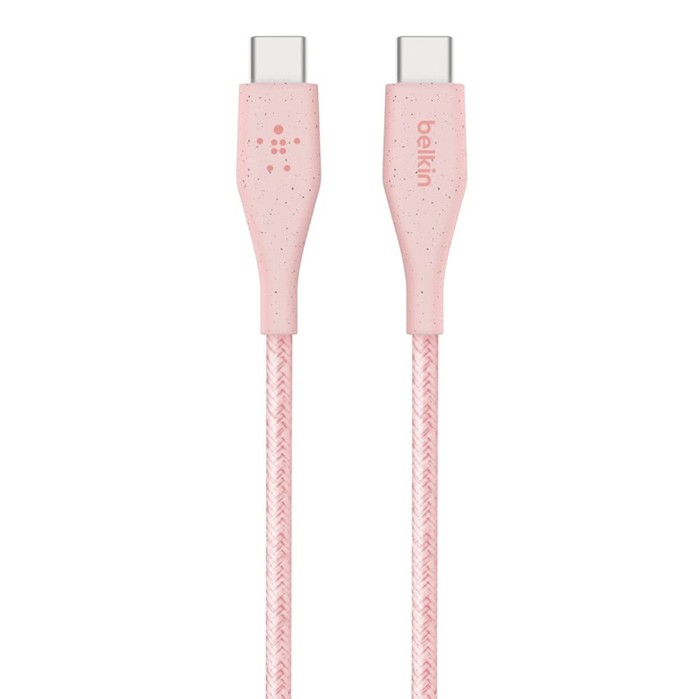 belkin-boost-charge-cavo-usb-c-a-usb-c-intrecciato-in-nylon-con-cinturino-in-pel image 2