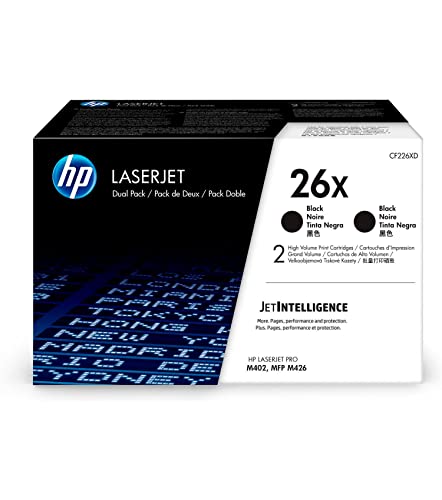 hp-26x-cf226xd-multipack-da-2-toner-originali-nero-9000-pagine-per-laserjet-pro- image 7