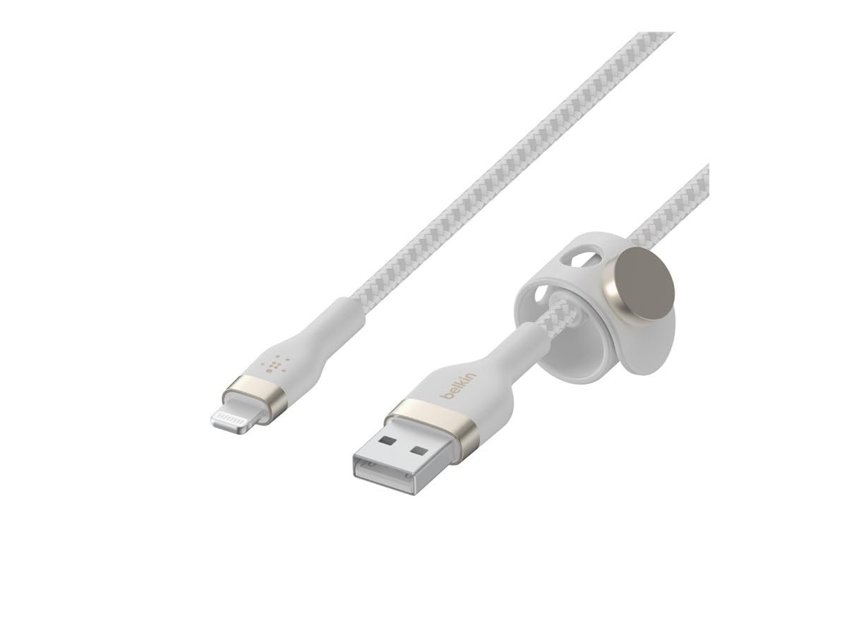 belkin-boostcharge-pro-flex-cavo-intrecciato-usb-a-a-lightning-3-m-certificato-m image 1