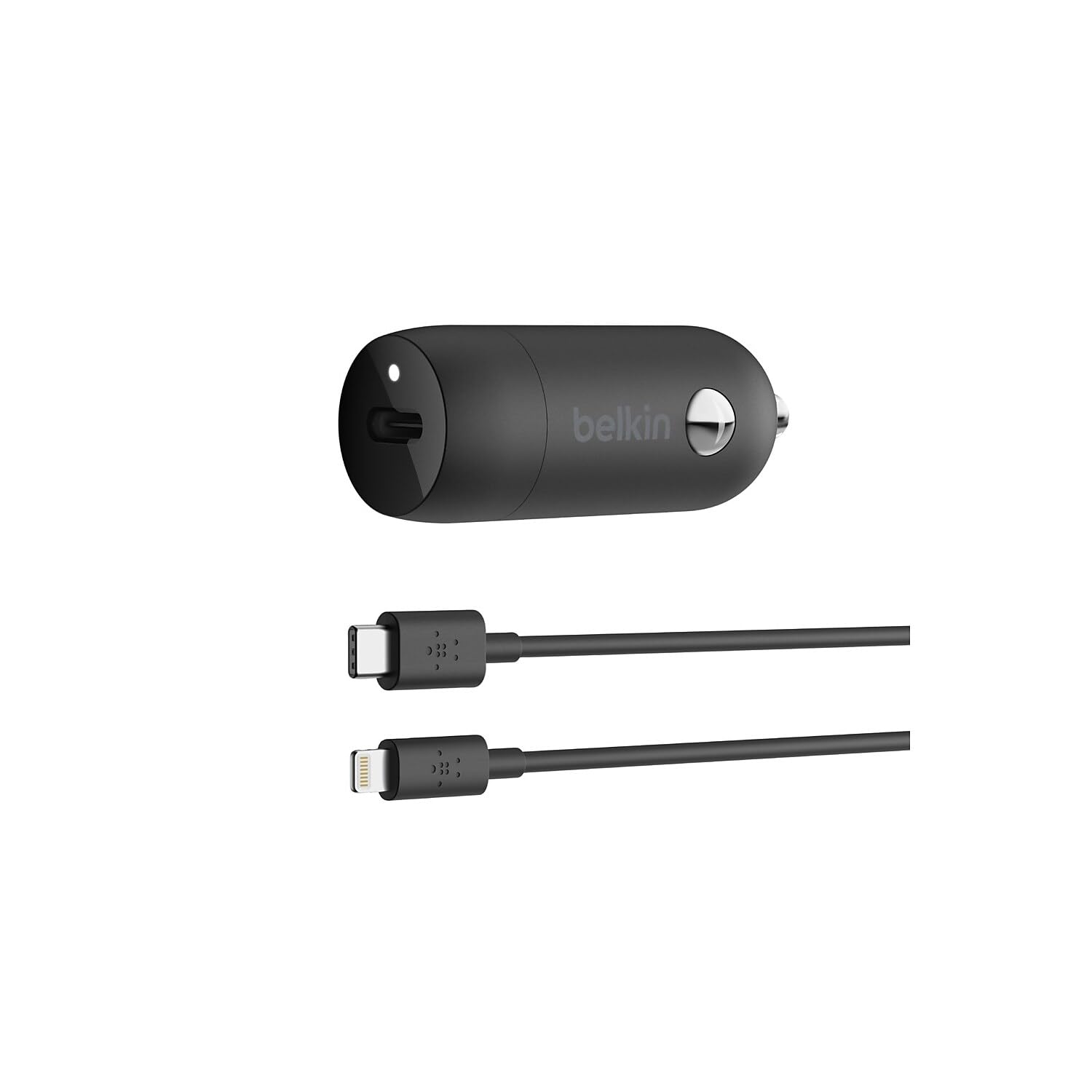 belkin-boostcharge-caricabatteria-da-auto-rapido-usb-c-20-w-con-cavo-usb-c-a-lig image 1