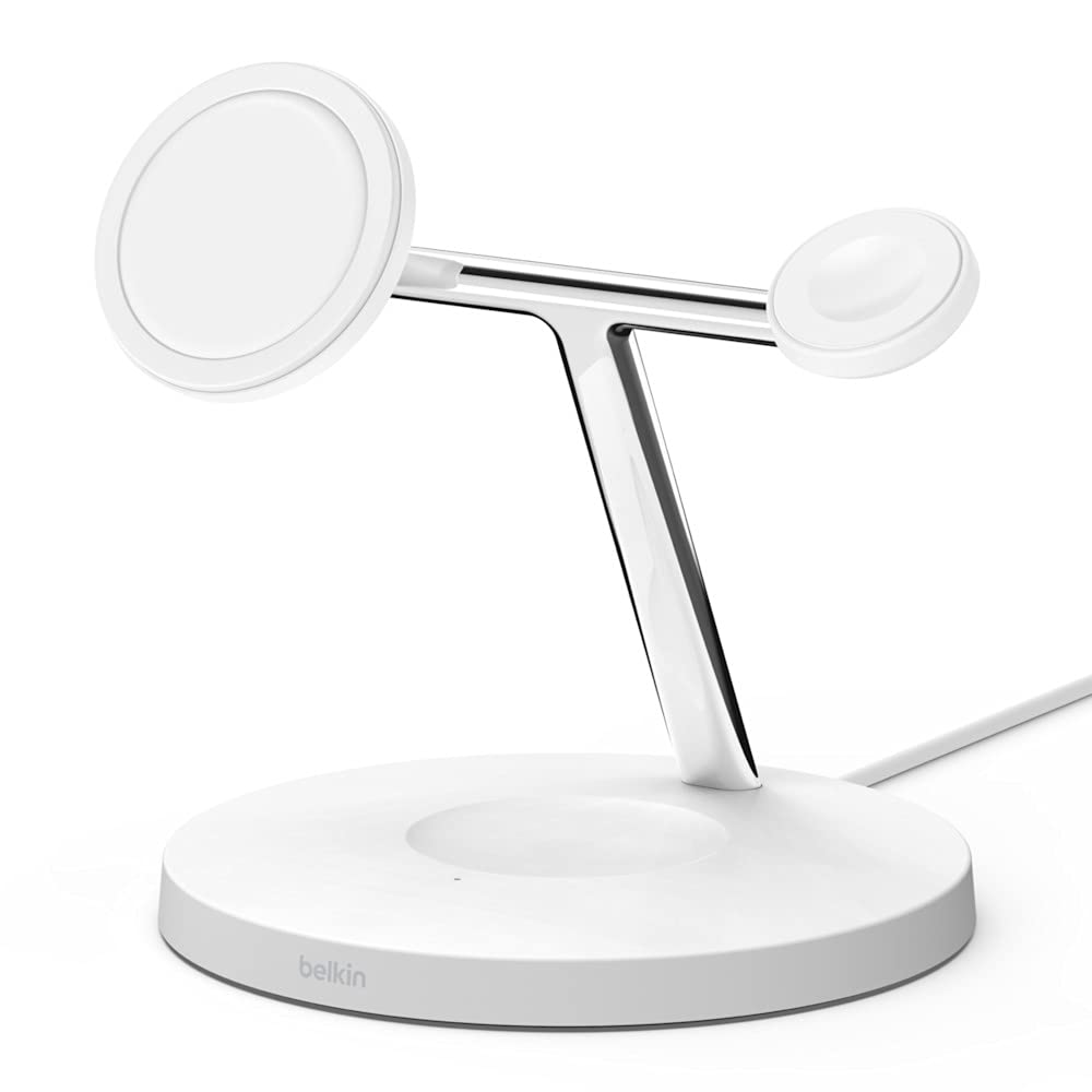 belkin-boostcharge-pro-caricabatteria-wireless-3-in-1-con-magsafe-15w-per-iphone image 1