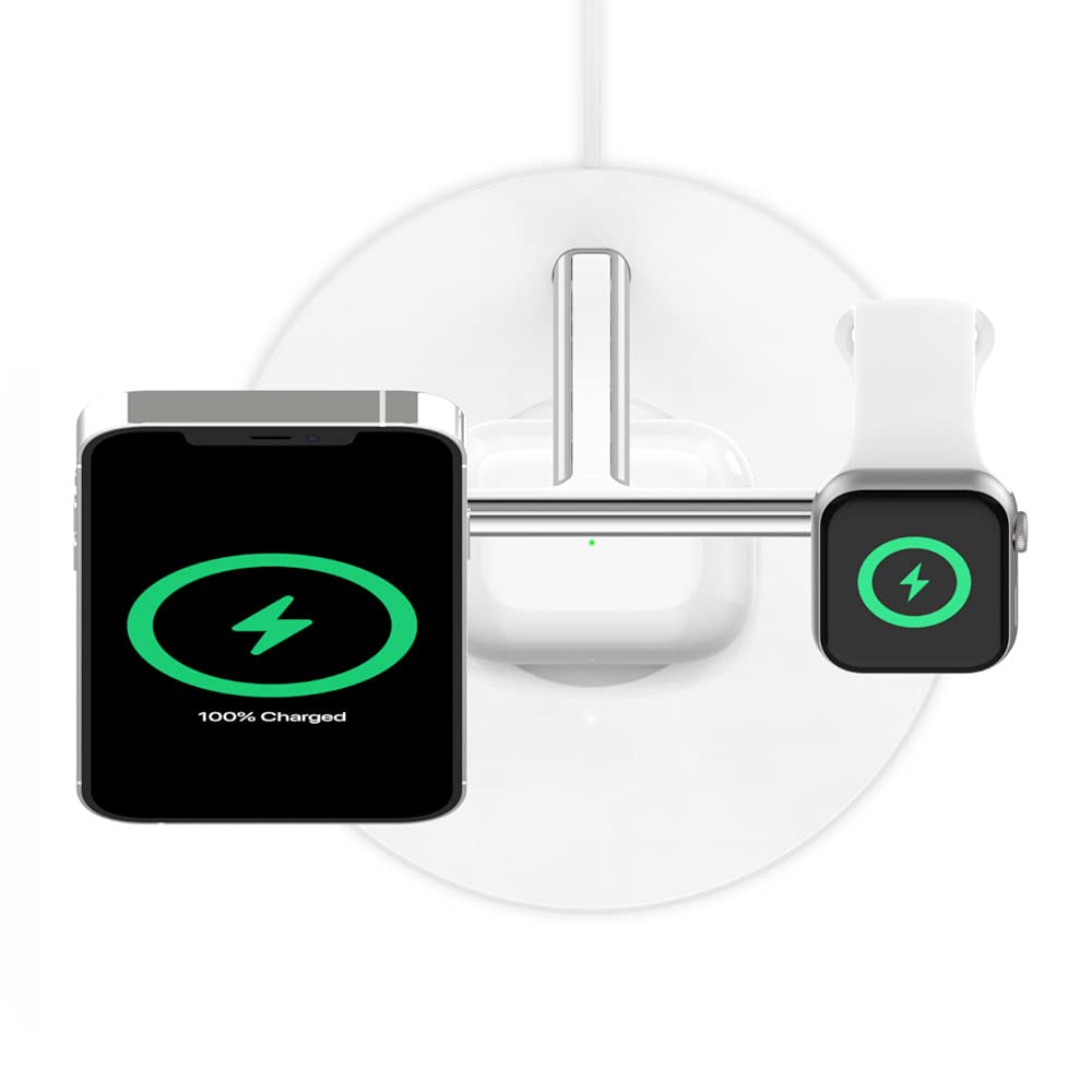 belkin-boostcharge-pro-caricabatteria-wireless-3-in-1-con-magsafe-15w-per-iphone image 8