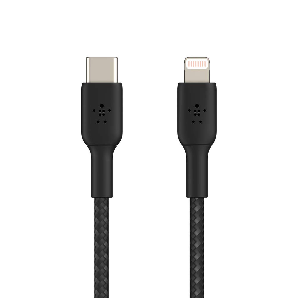 belkin-boost-charge-cavo-intrecciato-usb-c-a-lightning-3m-ricarica-rapida-mfi-ce image 1
