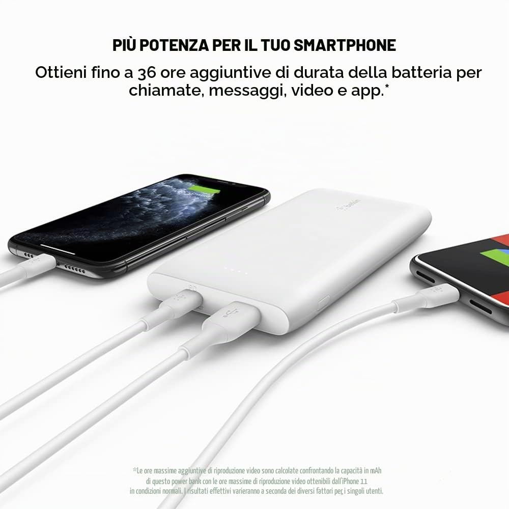 belkin-batteria-esterna-usb-c-pd-10k-power-bank-10-000-mah-con-ricarica-rapida-1 image 2
