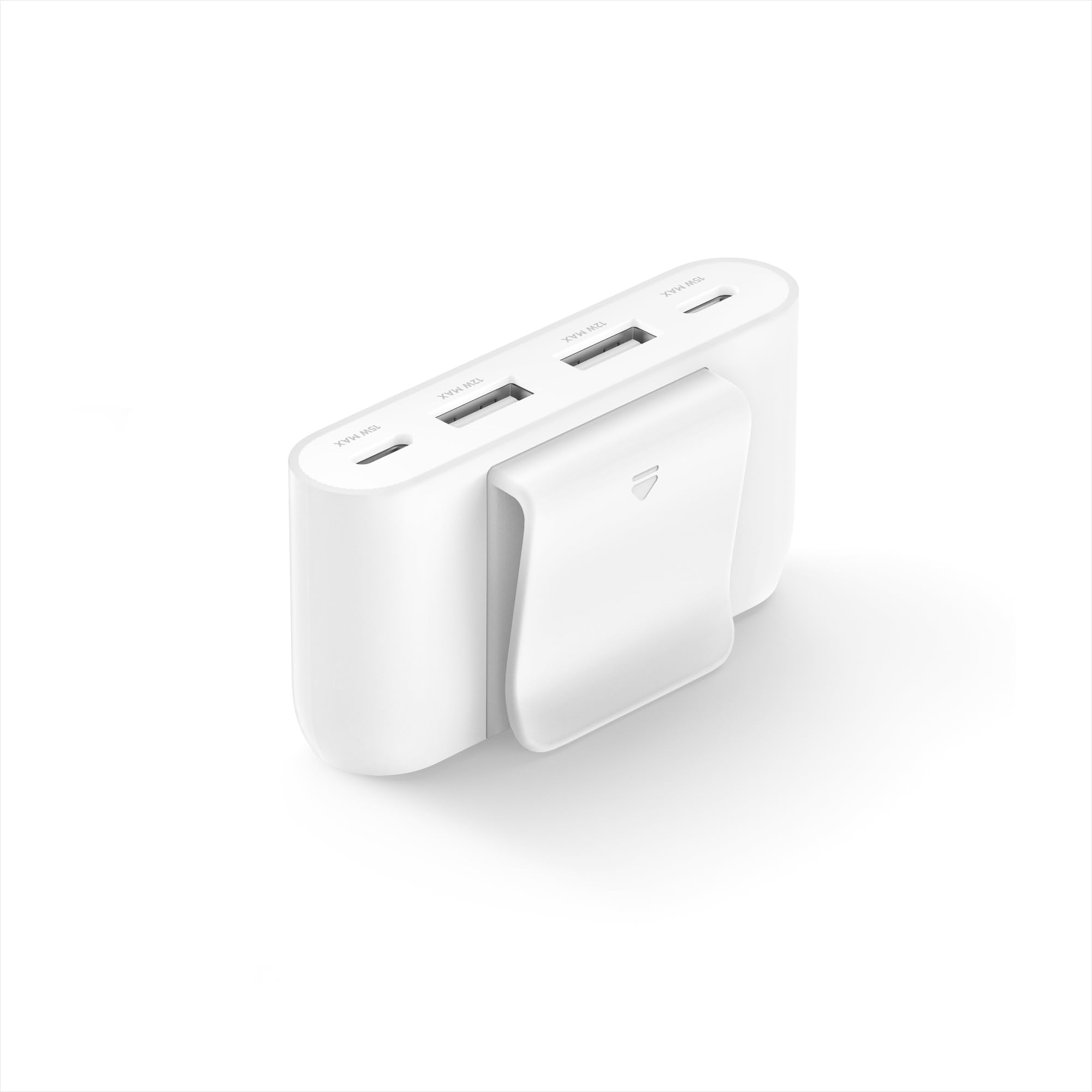 belkin-boostcharge-hub-usb-4-porte-2-usb-c-2-usb-a-30w-con-cavo-da-2-m-bianco image 3