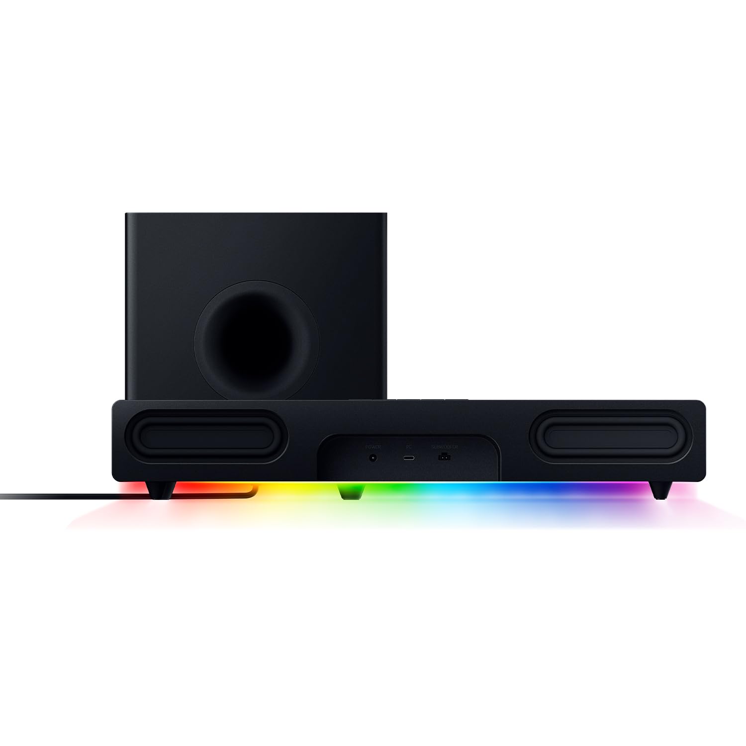 razer-leviathan-v2-soundbar-per-pc-gaming-con-subwoofer-dolby-5-1-e-thx-spatial- image 8