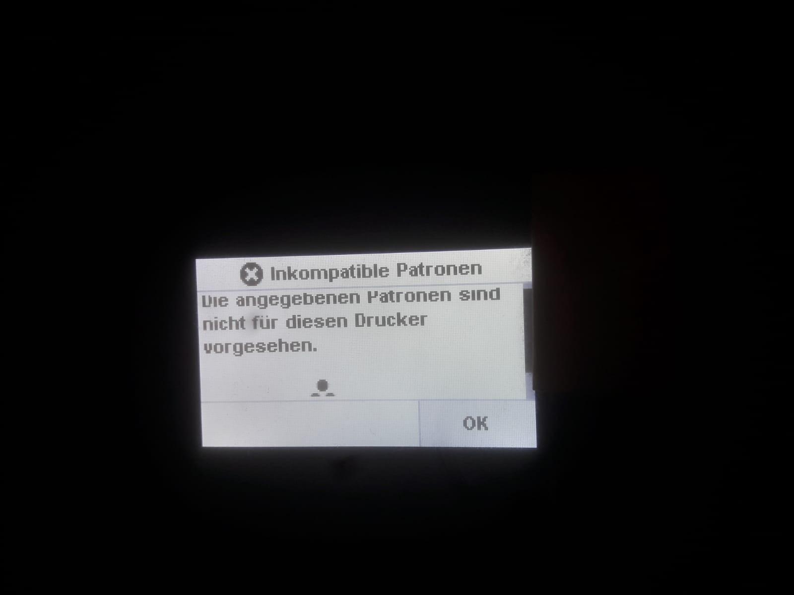 Arrivata quasi scarica