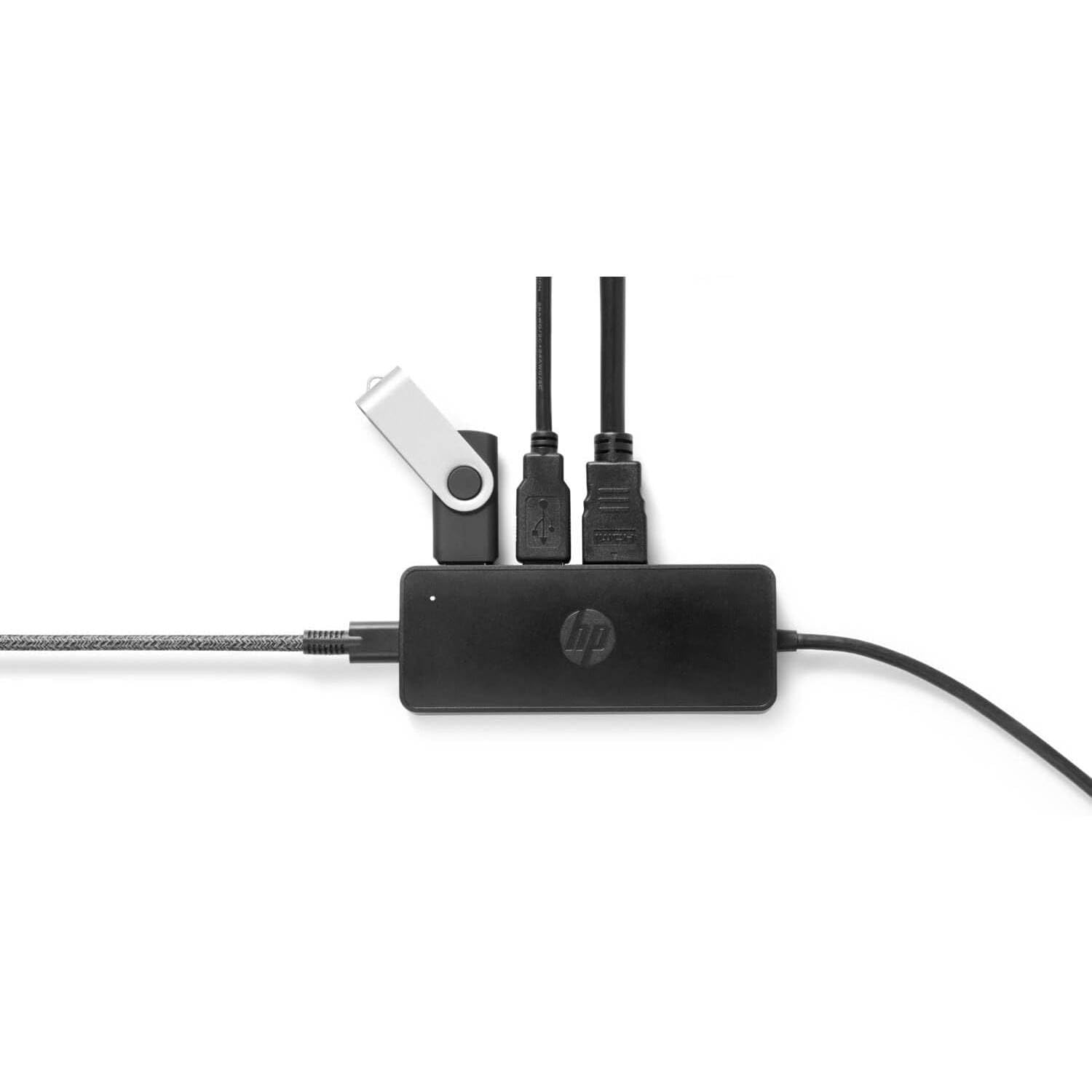 hp-usb-c-travel-hub-g2-docking-station-portatile-con-hdmi-vga-e-2-porte-usb-alim image 3