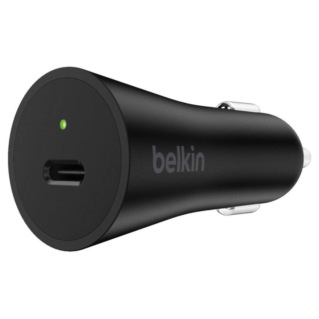 belkin-boostcharge-caricabatteria-auto-usb-c-27w-power-delivery-ricarica-rapida- image 1