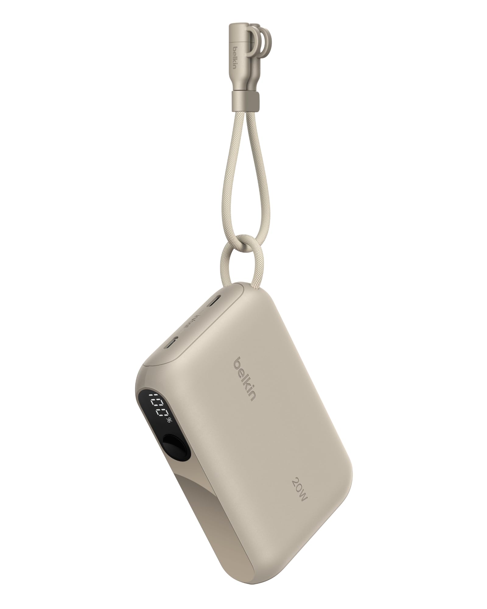 belkin-boostcharge-power-bank-10000-mah-sottile-con-2-porte-usb-c-display-digita image 1