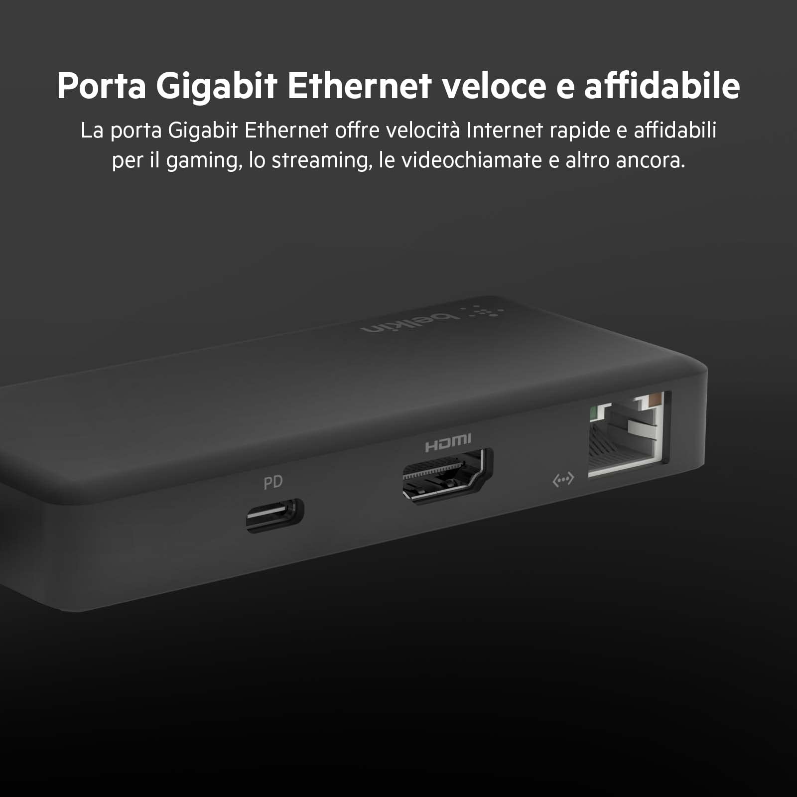 belkin-adattatore-hub-multiporta-5-in-1-certificato-chromebook-hdmi-4k-60-hz-usb image 6