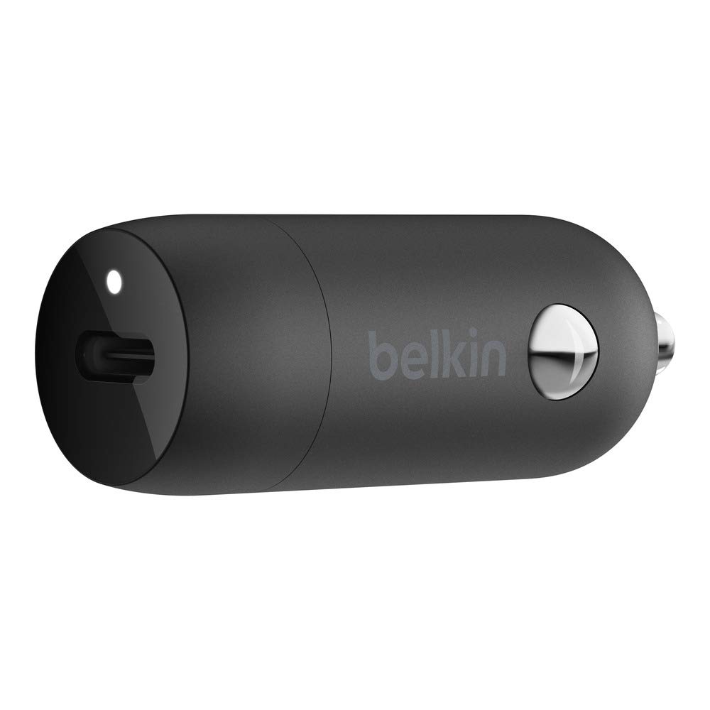 belkin-boost-charge-caricabatteria-da-auto-usb-c-18-w-con-usb-power-delivery-per image 1