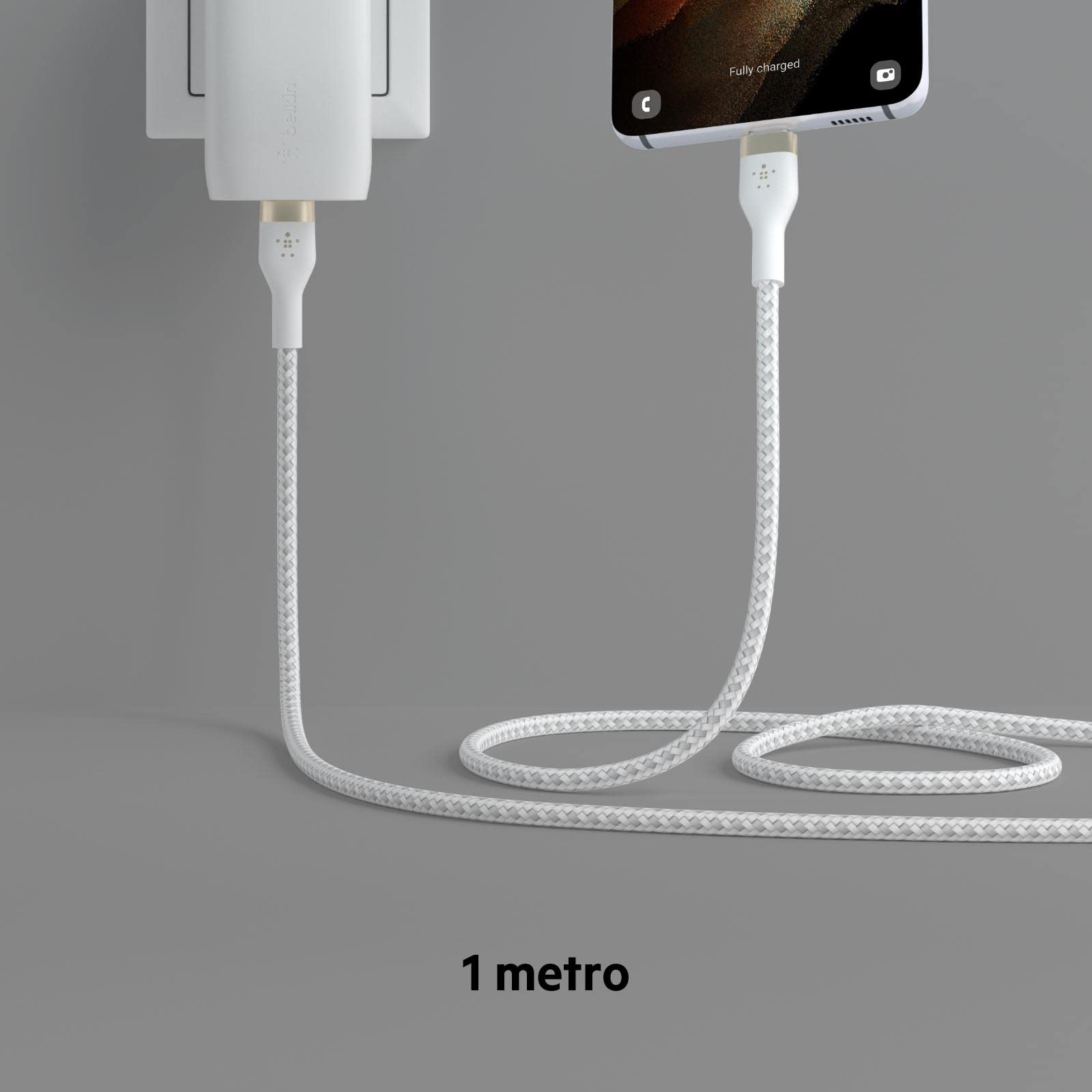 belkin-boostcharge-pro-flex-cavo-intrecciato-usb-c-a-usb-c-pd-1-m-certificato-us image 2