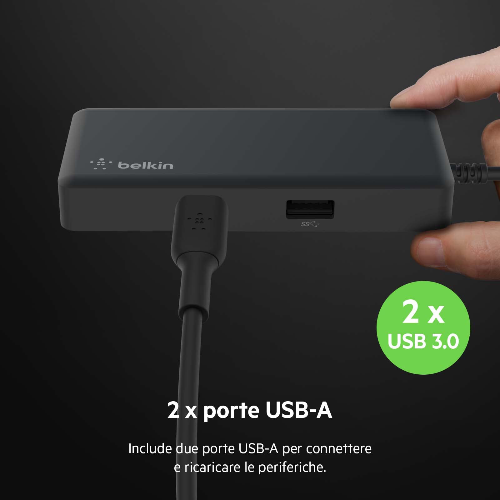 belkin-adattatore-hub-multiporta-5-in-1-certificato-chromebook-hdmi-4k-60-hz-usb image 5