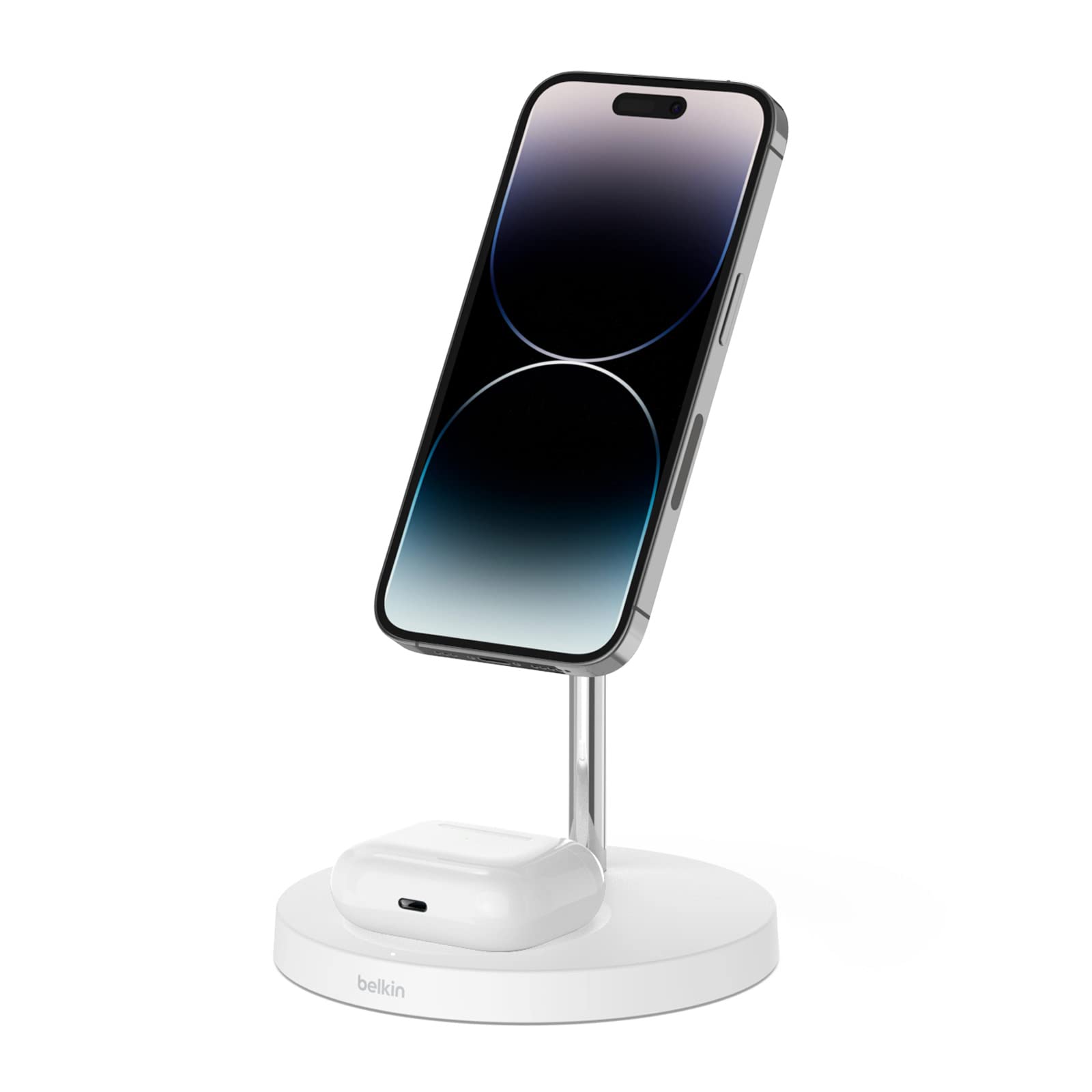 belkin-caricabatterie-wireless-2-in-1-con-magsafe-boost-charge-pro-per-iphone-14 image 1