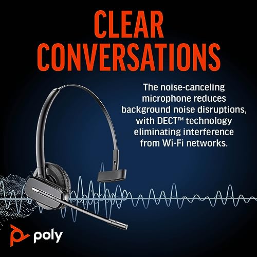 poly-convertible-cs540-cuffia-monoauricolare-wireless-per-telefoni-fissi-con-blu image 8